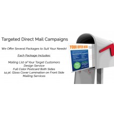 Direct Mail Campaign Packages